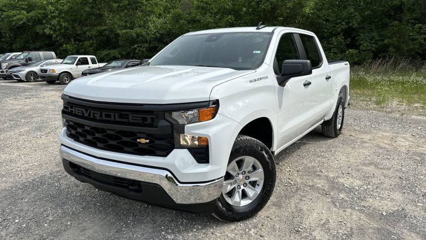 New 2024 Chevrolet Silverado 1500 WT Crew Cab Short Bed 4WD