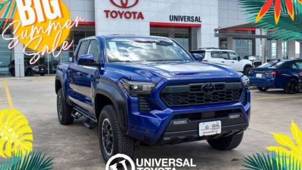 New 2024 Toyota Tacoma TRD Off Road Double Cab 5' Bed 4WD Automatic