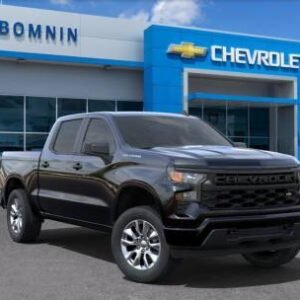 New 2024 Chevrolet Silverado 1500 Custom Crew Cab Short Bed 2WD