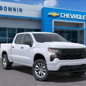 New 2024 Chevrolet Silverado 1500 Custom Crew Cab Short Bed 2WD
